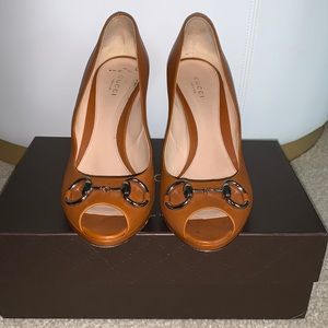 Gucci peep toe  size 38-1/2
